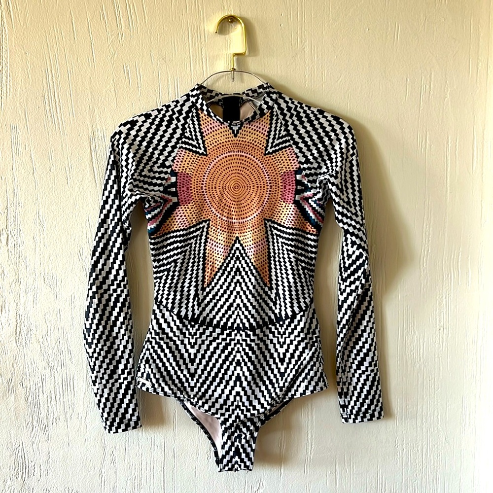 Mara Hoffman long sleeved Surfsuit Size Small